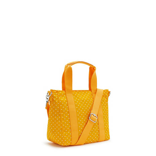 Kipling Asseni Mini Printed Tote Tassen Geel | BE 1463JP